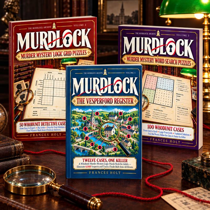 The three MURDLOCK books